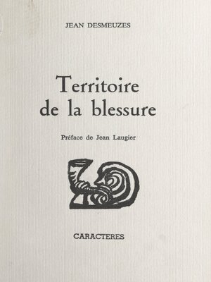 cover image of Territoire de la blessure